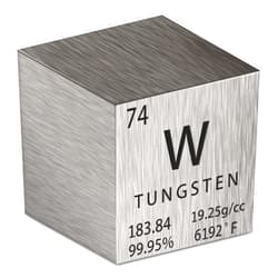 Shimeyao Cube Density Cubes High Density Element Cube for Element Collections Lab Experiment Material Heavy Small Objects Experience(Tungsten,1.5 Inch)