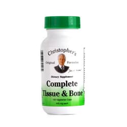 Christopher's Original Formulas Complete Tissue & Bone Formula – 100 VCaps | Herbal Support for Bones & Connective Tissue