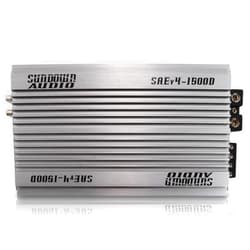 Sundown Audio SAEv4-1500.1D Monoblock 1500W RMS Digital Class D Amplifier