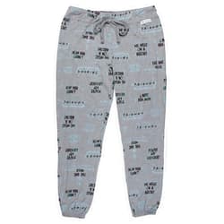 Seven Times Six Friends TV Show Womens' Sayings We Were On A Break! How You Doin'? You're My Lobster! Jogger Pajama Pants