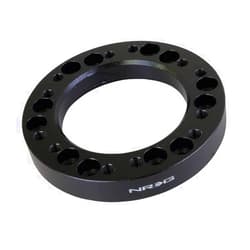 NRG Innovations NRG-SRK-500BK Steering Wheel Quick Release Adapter Spacer, 6x70 and 6x74mm Bolt Patterns, Hub Spacer 1/2