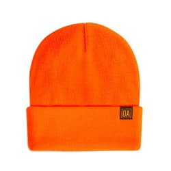 Orange Aglow Blaze Orange Knit Beanie - Warm Hunting Beanie with Brightest Orange for Safety