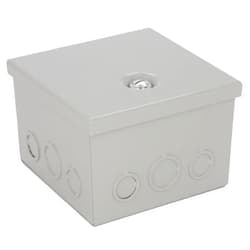 BUD Industries JBH-4955-KO Steel NEMA 1 Sheet Metal Box 6
