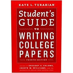 By Kate L. Turabian (Author) Student's Guide to Writing College Papers 4th (fourth) edition Text Only