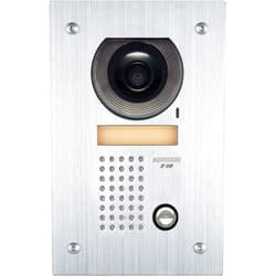 Aiphone JF-DVF Flush-Mount Audio/Video Door Station for JF Series Intercom System, Stainless Steel Faceplate