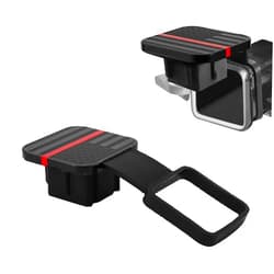 Kewucn Trailer Hitch Cover, 2 Inch American Flag Hitch Cover Tube Insert Plug, Universal Rubber Tow Receiver Tube Hitch Dust-Proof Plug fits 2