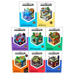 Mojang AB,The Official Minecraft Team The Minecraft Collection 8 Books Box Set (Minecraft Guides) (Creative, Survival, Redstone, Nether & The End, Enhancements & Potions, PVP Minigames, Farming & Ocean Survival)