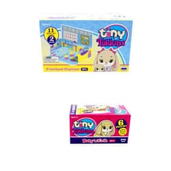 Tiny Tukkins Preschool Playset- Bunny Family