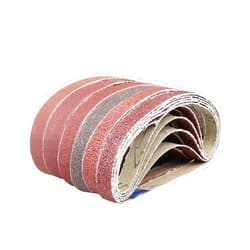 PooBa Sanding Belts,Sander Paper,10 pcs/Set 520 * 20mm Sanding Belts 60-800 Grits Sandpaper Abrasive Bands for Belt Sander Abrasive Tool Wood Soft Metal Polishing (Grit : 10pcs P60) (Size : 10pcs P600)