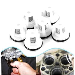Bzumperyz AR2233 Pressure Washer Pump Check Valve Kit for RMV & RMW Series Pumps, for 70-0409 200344GS EZ Start, Black (Pack of 6)