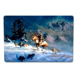 HomePage Hermon Adams Brother of The Wolf Satin Metal Sign - 18 x 12 in.