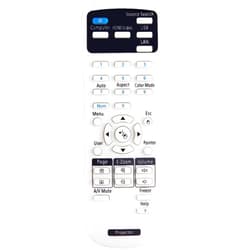 Smartby Universal Projector Remote Control, Compatible with All Epson Projector, Home Cinema, Powerlite, EB, EX, VS, BrightLink, EMP Series Projectors