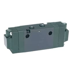 Parker Hannifin B340000XXC B3 Series Aluminum Pneumatic Solenoid 4-Way Air Control Valve, 2-Position, Remote Pilot Valve, Remote Pilot-M5 or Valve Less 15 mm Solenoid, 1/8