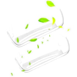 LFORBB UPGRADED 242126602 Refrigerator Door Bin Replacement Part Compatible with Frigidaire FFSS2615TE3 FFSS2615TE0 LFSS2612TE0 FFSS2615TS2 LFSS2612TF0 FFSS2615TS0 Fridge Side Bottom Shelf 2 Pack