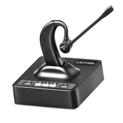 Leitner LH380 – Wireless Office Headset with Mic – Computer, Telephone, and Cell Phone Headset – On-Ear