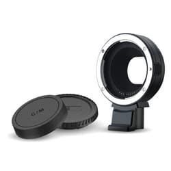 JJC EF-EOS M Auto Focus Lens Mount Adapter Converter for Canon Sigma Tamron EF EF-S Mount Lens to Canon EOS M50 M50 Mark II M6 M6 Mark II M5 M3 M2 M200 and More Canon EF-M Mount Cameras