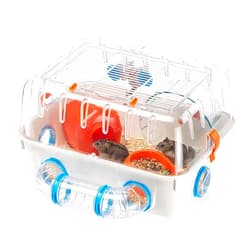 Ferplast Hamster Cage, 15.94 x 11.61 8.61 x 8.86