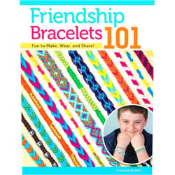 By Suzanne McNeill (Author) Friendship Bracelets 101: Fun to Make, Wear, and Share! (Design Originals) Step-by-Step Instructions for Colorful Knotted Embroidery Floss Jewelry, Keychains, and More, for Kids and Teens [BOOK ONLY]