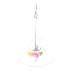 Kisangel 1 Set Parrot Feeder Balls for Bird Cage Pet Parrot Foraging Feeder Bird Foraging Feeder Poultry Feed Ball Bird Feeding Apparatus Parrot Forager System Bird Feeder Pet Birds Feeder