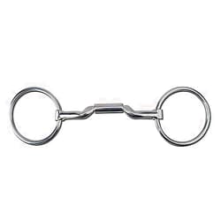 Myler Bits Myler Loose Ring Mullen Low Port Bit MB06-14mm 5