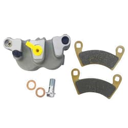 M MATI Front Left Brake Caliper with Pads without Mounting Bracket for Polaris Ranger 4X4 500 EFI 570 4X4 700/800 900 902D 1000 HST RZR 4 800 900 1000 XP/XP 4/S4 RS1 GEM GENERAL 1000 Pro XD 1911283
