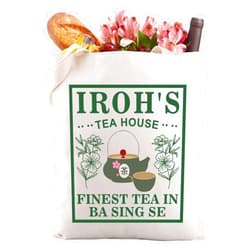 Gzrlyf Uncle Iroh Tea Tote Bag Jasminee Dragon Cartoon Movie Fan Gift Themed Shopping Bag