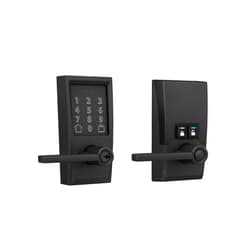 Schlage Encode Smart Wi-Fi Lock with Lever Handle, Touchscreen Keypad, Keyless Entry Door Lock, App Control, Alexa, Google Home and Airbnb Compatible, Matte Black, FE789WB CEN 622 LAT