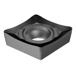 Sandvik Coromant, CCGX 3(2.5)2-AL 1105, CoroTurn 107 Insert for Turning, Carbide, Diamond 80°, Neutral Cut, 1105 Grade, (Ti,Al) N (Pack of 10)
