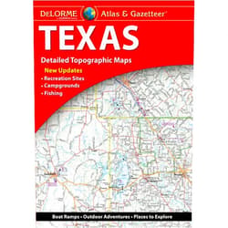Rand McNally Delorme Atlas & Gazetteer: Texas