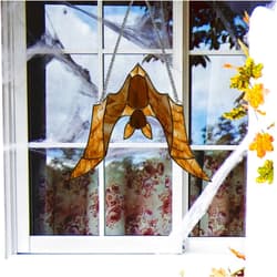 Generic Halloween Door Sign Halloween Bats Decoration for Home Decor Wall Hanging Decor Waterproof Khaki Spooky Bats for Room Décor Indoor Hallowmas Party Supplies