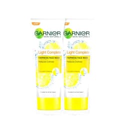 Garnier Skin Naturals Light Complete Facewash, 100 ml (Pack of 2)