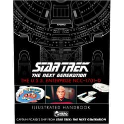Ben Robinson,Marcus Riley,Rob Garrard,Ian Fullwood Star Trek The Next Generation: The U.S.S. Enterprise NCC-1701-D Illustrated Handbook (Star Trek Illustrated Handbooks)