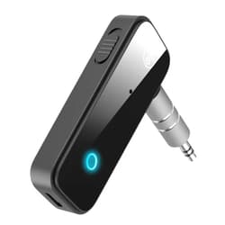LOFICOPER Bluetooth AUX Adapter for Car, Bluetooth 5.0 Transmitter Receiver, 2 in 1 Wireless 3.5mm Audio Adapter for Cars, Speakers, Stereo Systems, Headphones
