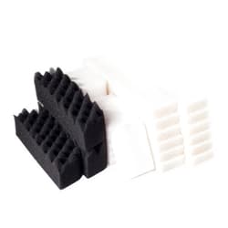 LTWHOME Value Pack of Foam Filters and Polishing Pads Set Fit for Fluval 404, 405,406 (Pack of 30)