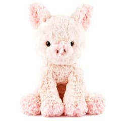 GUND Cozys Collection Pig Plush, Pig Stuffed Animal for Ages 0 and Up, Pink, 10”