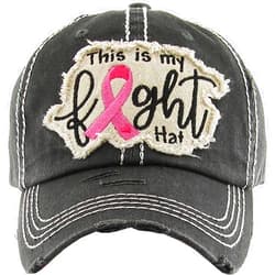 KBETHOS Hats Pink Ribbon Fight Women's Awareness Vintage Baseball Cap