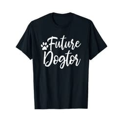 SHIRTSIDE Vet Future Dogtor - Vet Gift Future Veterinarian Animal Doctor T-Shirt