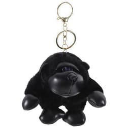 ibasenice Gorilla Keychains Cute Small Stuffed Animal Keychain Pendant Kawaii Gorilla Purse Backpack Charm Pendant for Boys