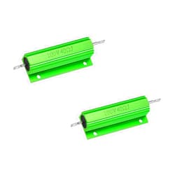 Yohii Wirewound Resistor 100W Watt 40 Ohm Chassis Mounted Aluminum Shell Resistors - 2pcs- (G7.23)