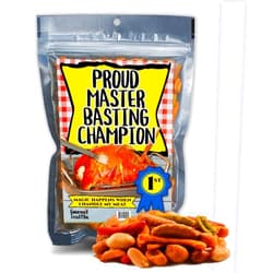 Gears Out Master Basting Champion Trail Mix - Funny Meat Gifts for Mens Stockings - Turkey Baster Gag Gift for BBQ Lovers - Funny Food Gift for Grillers - Gift Basket Fillers Adults