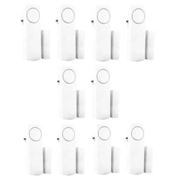Hiistar Personal Security Window & Door Alarm Bell | Wireless Sensor Door Window Burglar Alarm | Pack of 10