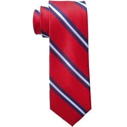 Tommy Hilfiger Mens Classic Stripe Pattern Tie