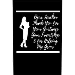 Marc Power publishing Dear Teacher Thank You for Your Guidance Your Friendship & for Helping Me Grow: gift for Those Who Change Lives and Tough Hearts | Inspirational End ... Teachers | Special Notebook Gifts for Teacher