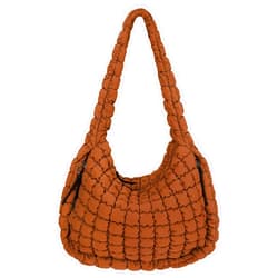 Juoxeepy Quilted Tote Bag Large Quilted Carryall Puffer Shoulder Bag Lightweight Quilted Padding Hobo Bag Quilted Bag