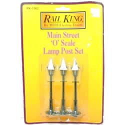 M.T.H. Electric Trains MTH O Scale Main Street Lamps (3)
