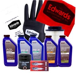 THE EDWARDS MOTORSPORTS & RVS COMPANY Edwards Oil Change Kit fits 2012-2022 Polaris Sportsman 850 XP 850 with Air Filter