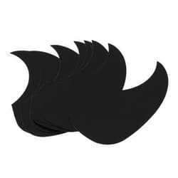 Yootones 10Pcs Yootones Acoustic Guitar Pickguard Anti-Scratch Guard Plate Compatible with Acoustic Guitar(Black)