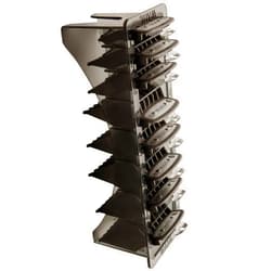 Wahl Professional Premium Cutting Guides 1/8 Organizer Secure Fit Durable Metal Clips
