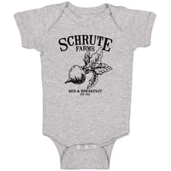 BeeGeeTees Beet Farms Funny Baby One Piece Cute Bodysuit Office Romper