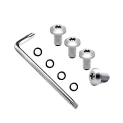 BESTWEST 1911 Grip Screws Include 4 O Rings, T10 Torx Key, 4 Stainless Steel 1911 Screws
